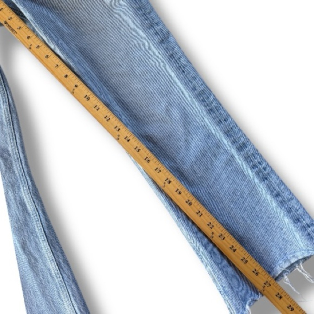 Agolde Relaxed Bootcut Jeans in Curio Wash Size 25 - Picture 10 of 13